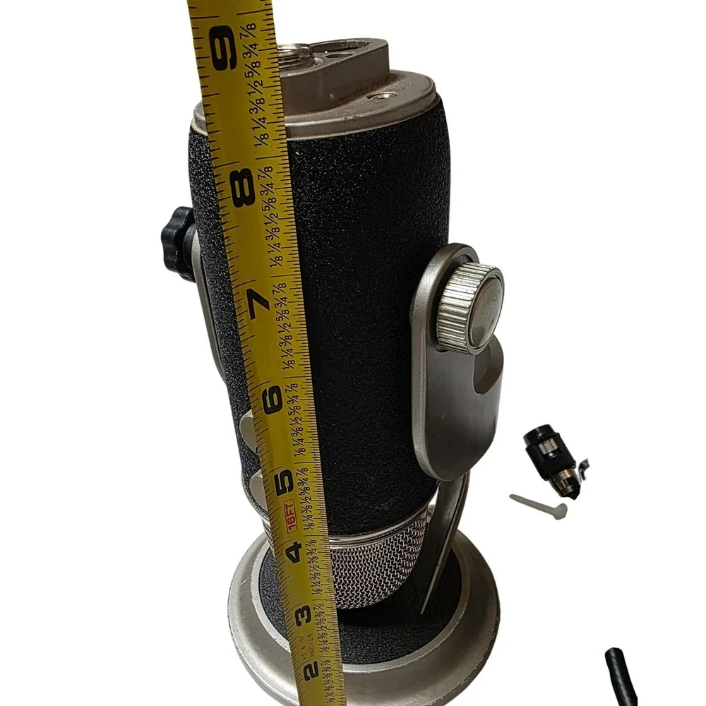 Blue Yeti Pro USB XLR‎ Condenser Microphone Black Silver Professional Record W2